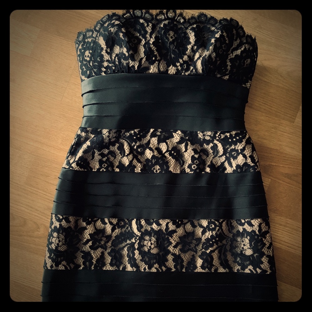 Strapless BCBG Maxzaria dress